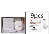 Portable Bluetooth Thermal Label Printer - Mini Size, Wireless Connectivity"