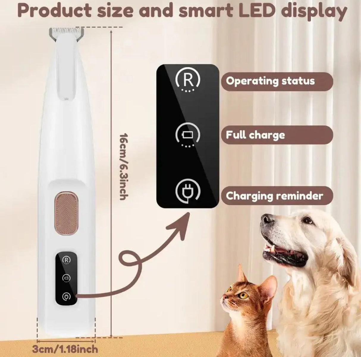 Pet hair Trimmer