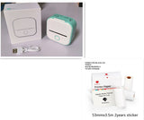 Portable Bluetooth Thermal Label Printer - Mini Size, Wireless Connectivity"