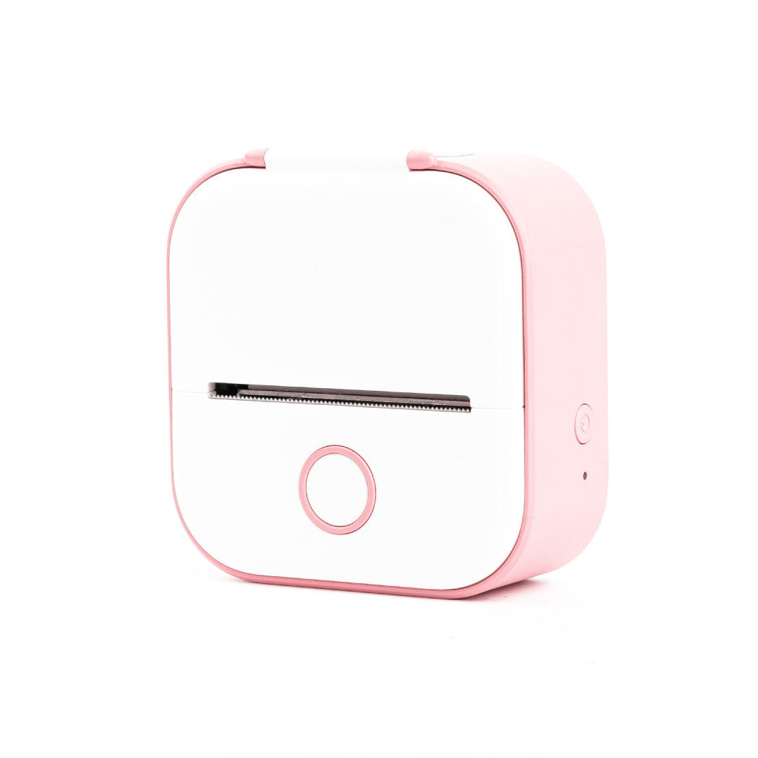Portable Bluetooth Thermal Label Printer - Mini Size, Wireless Connectivity"