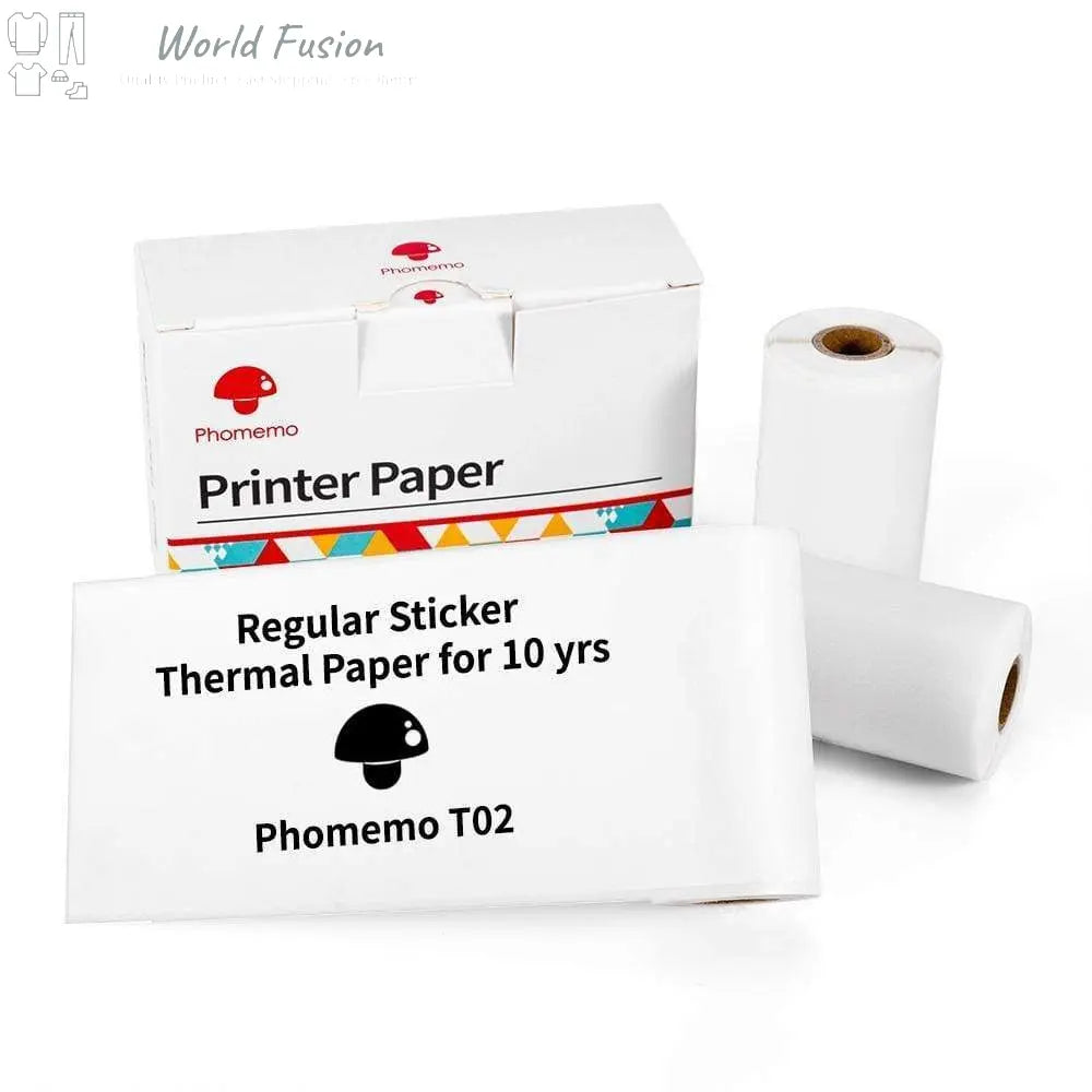 Portable Bluetooth Thermal Label Printer - Mini Size, Wireless Connectivity"