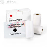 Portable Bluetooth Thermal Label Printer - Mini Size, Wireless Connectivity"
