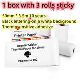 Portable Bluetooth Thermal Label Printer - Mini Size, Wireless Connectivity"