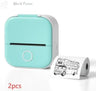 Portable Bluetooth Thermal Label Printer - Mini Size, Wireless Connectivity"