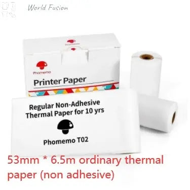 Portable Bluetooth Thermal Label Printer - Mini Size, Wireless Connectivity"