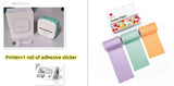 Portable Bluetooth Thermal Label Printer - Mini Size, Wireless Connectivity"
