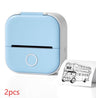 Portable Bluetooth Thermal Label Printer - Mini Size, Wireless Connectivity"