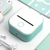 Portable Bluetooth Thermal Label Printer - Mini Size, Wireless Connectivity"