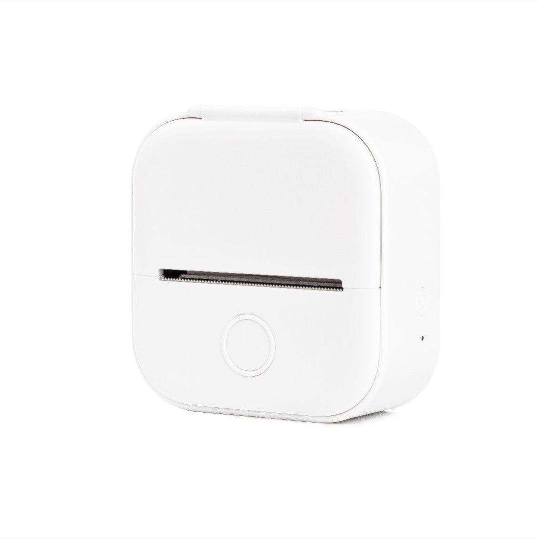 Portable Bluetooth Thermal Label Printer - Mini Size, Wireless Connectivity"