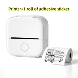 Portable Bluetooth Thermal Label Printer - Mini Size, Wireless Connectivity"