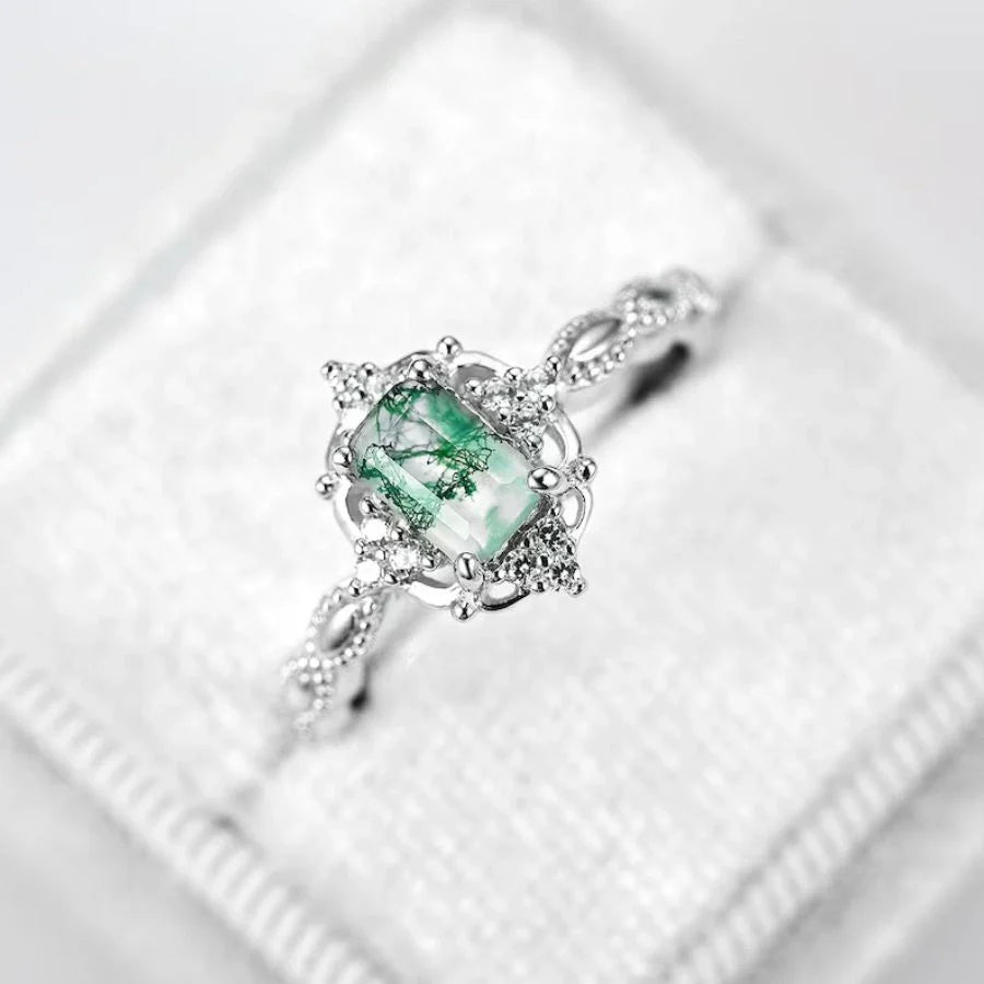Eternal Rose Box & Jasmine Ring