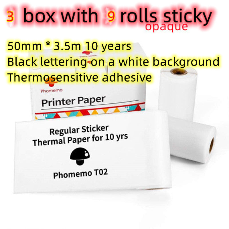 Portable Bluetooth Thermal Label Printer - Mini Size, Wireless Connectivity"